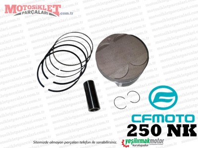 CF Moto 250 NK - 250SR Piston Segman Seti - MUADİL